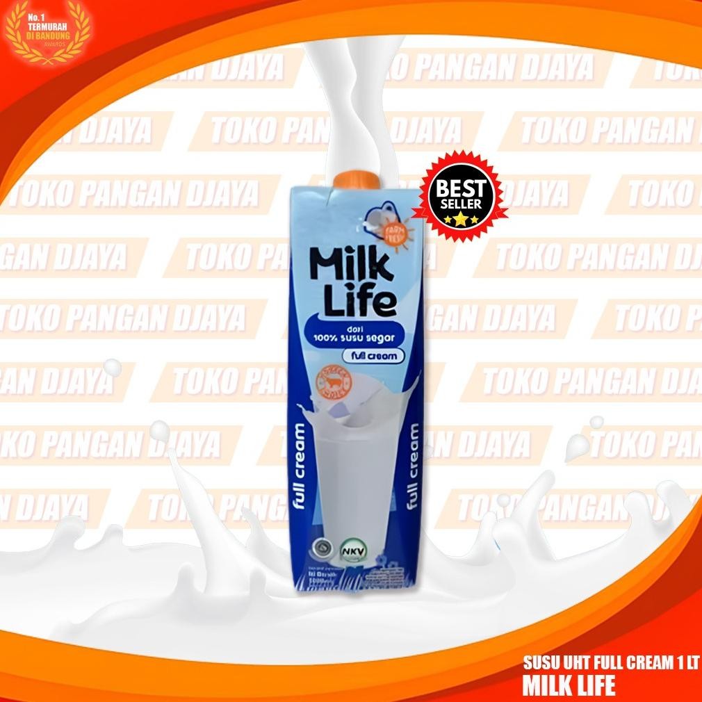 

SUSU UHT MILK LIFE MURAH/SUSU UHT MILK LIFE 1 LITER Nugi