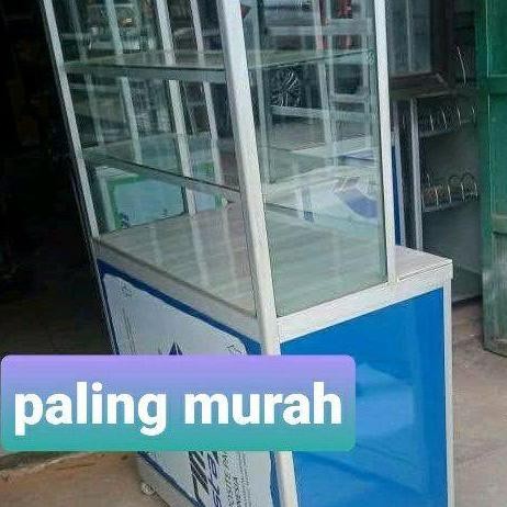 etalase+etalase jualan+food display+lemari makan Aluminium