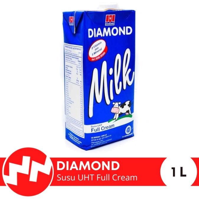 

Diamond Susu UHT Full Cream 1 L Nugi