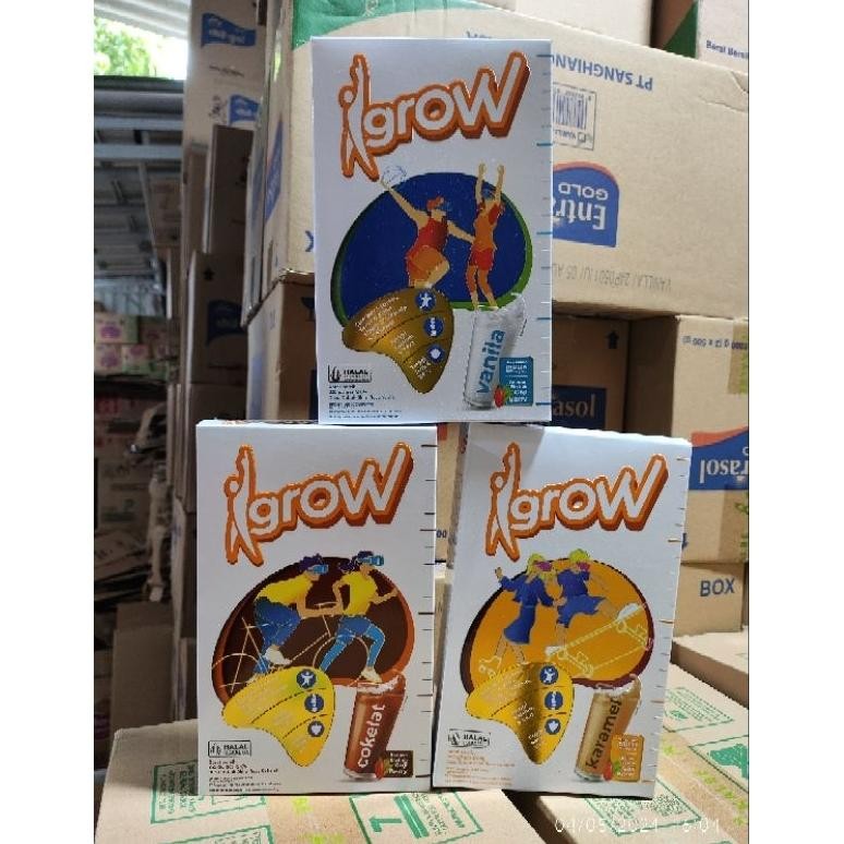 

Igrow Susu Peninggi Badan 235 Gr 5 Sachet Nugi