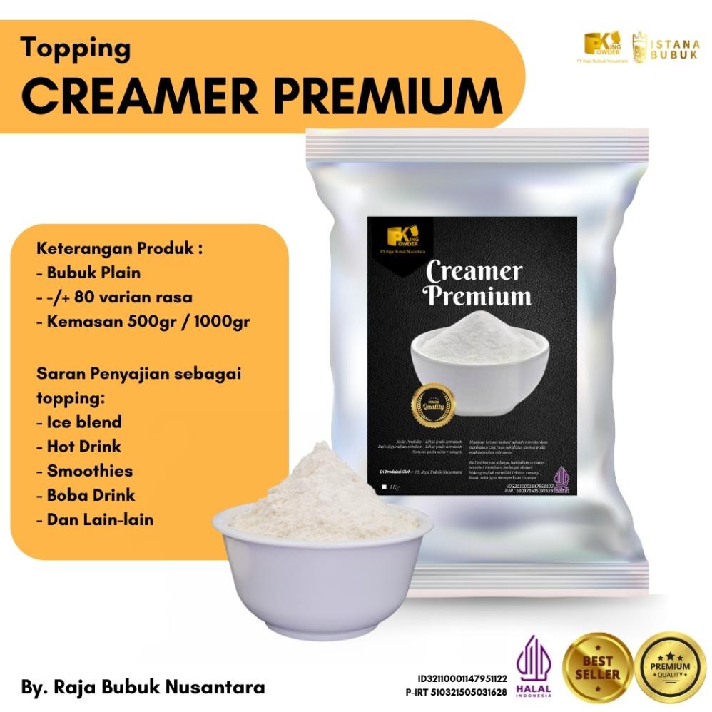 

Creamer Bubuk Premium 1 Kg Krimer Bubuk Minuman NDC Creamer Nugi