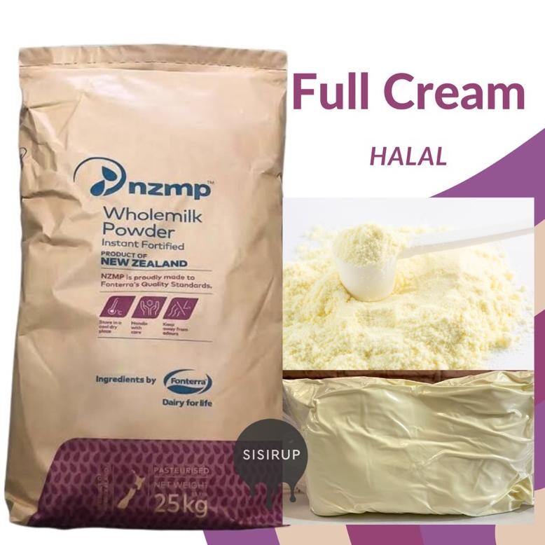 

200 GR Susu Bubuk NZMP 200 GR / Full Cream NZMP / Wholemilk NZMP Nugi
