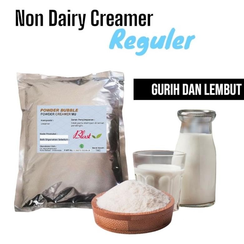 

Powder CREAMER REGULER - Bubuk Minuman Non Dairy Creamer 1 KG - BLAST Nugi