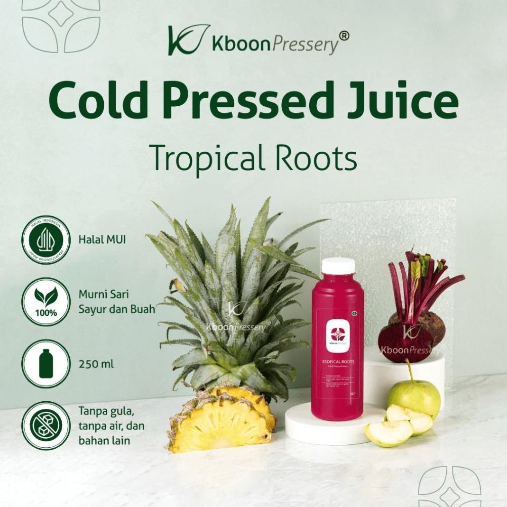 

Cold Pressed Juice Tropical Roots 250ml Nugi