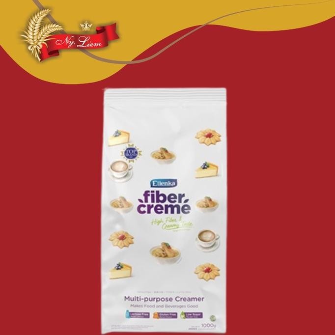 

Fibercreme Multi-purpose Creamer / Krimer 1 kg / 1000 gr Nugi