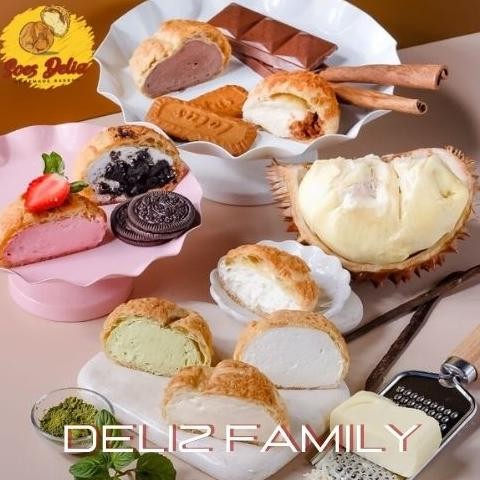 

Kue Sus Soes Deliz Renyah rasa keju greentea biscoff cookies n cream isi 10 pcs Nugi