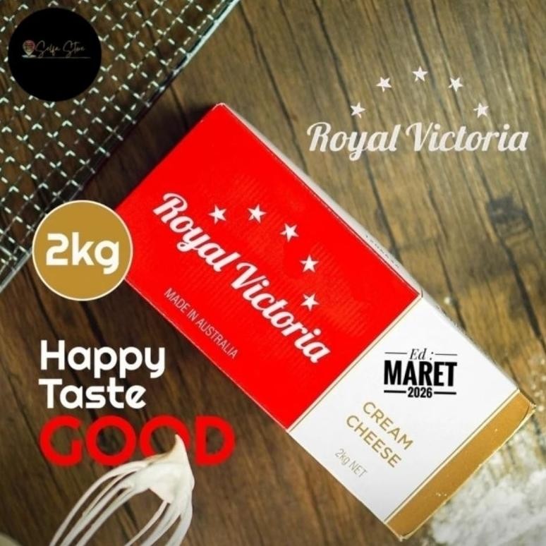 

Tatura Royal Victoria Cream Cheese 500gr (repack) Krim Keju Halal Made Australia Nugi