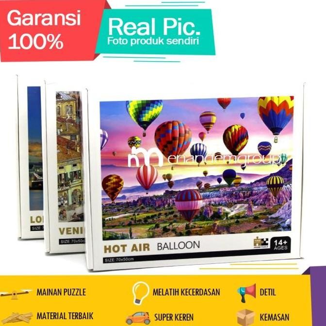 Puzzle 1000 Pcs Mainan Jigsaw London Bridge Premium