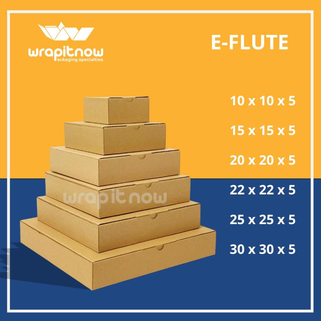 

Kkim Eflute 15X15X5 20X20X5 22X22X5 E25X25X5 30X30X5 Box Pizza Brownies Pabrik Dus Hampers Packing Olshop
