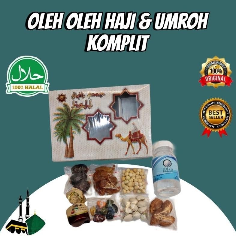 

Oleh Oleh Haji & Umroh Paket Komplit 50Pcs Nugi