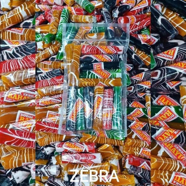 

Dodol Garut zebra kekinian 1kg harga promo rasanya enak manis legit fresh Nugi