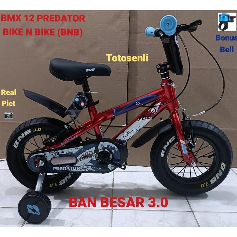 Terlaris Sepeda Anak Laki Bmx 12 Inch Predator Bike N Bike (Bnb) Model Terbaru