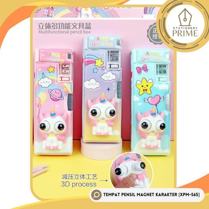 

TempatPensil/PencilCaseMagnetKarakterMata Timbul[Xpm-565]