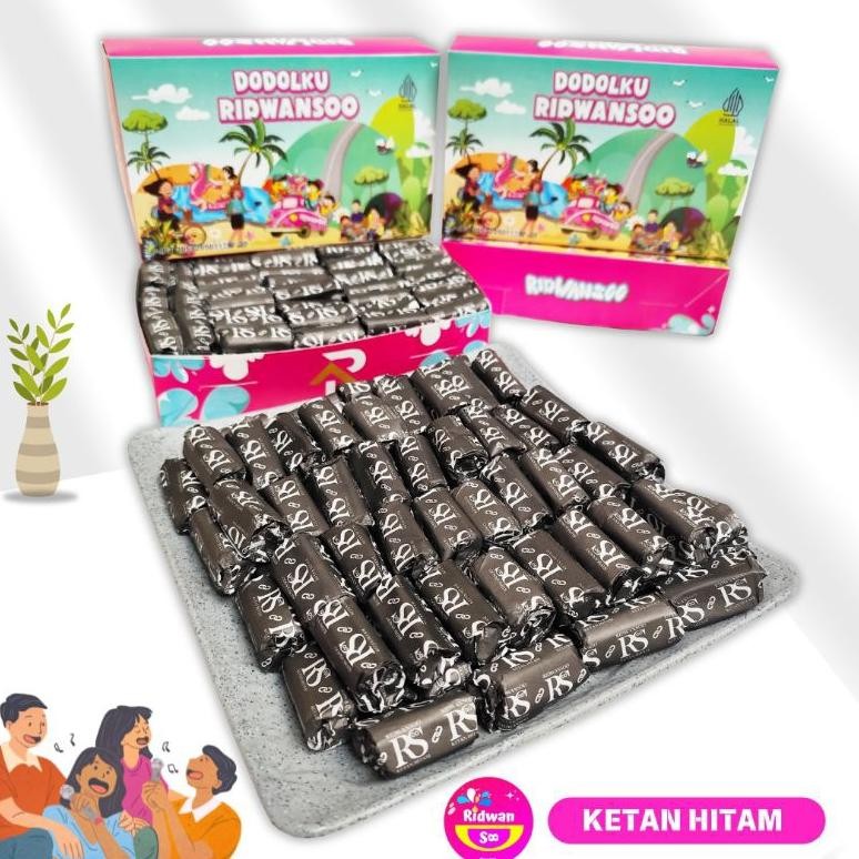 

Dodol Garut Ketan Hitam 1 Kg isi Banyak Nugi