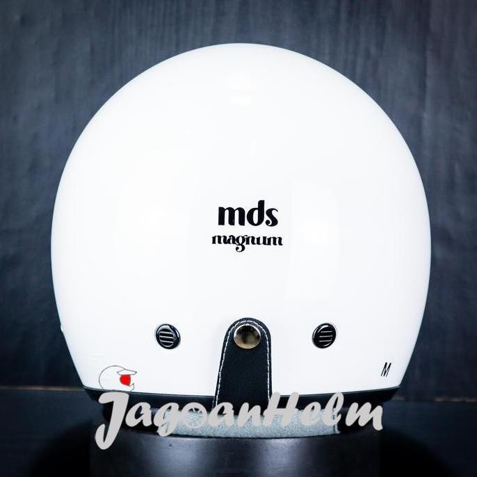 Helm Retro Classic Mds Magnum Original 100% - Helmet Motorcycle