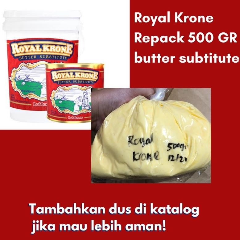 

Royal Krone 500 GR / Butter Subtitute / Mentega Royal Kron / Royal Crone Nugi