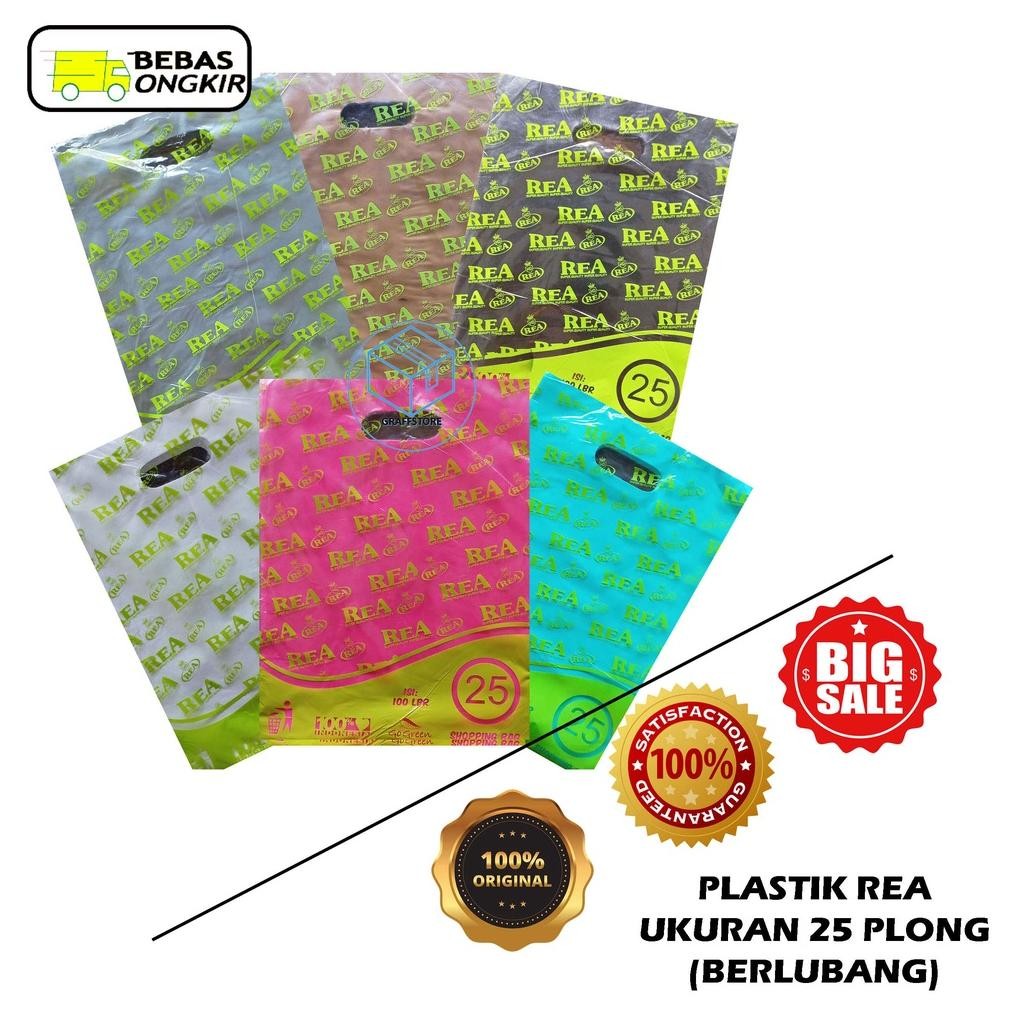 

Kantong Plastik HD Plong 25x35 isi 100 lembar merk REA Nugi