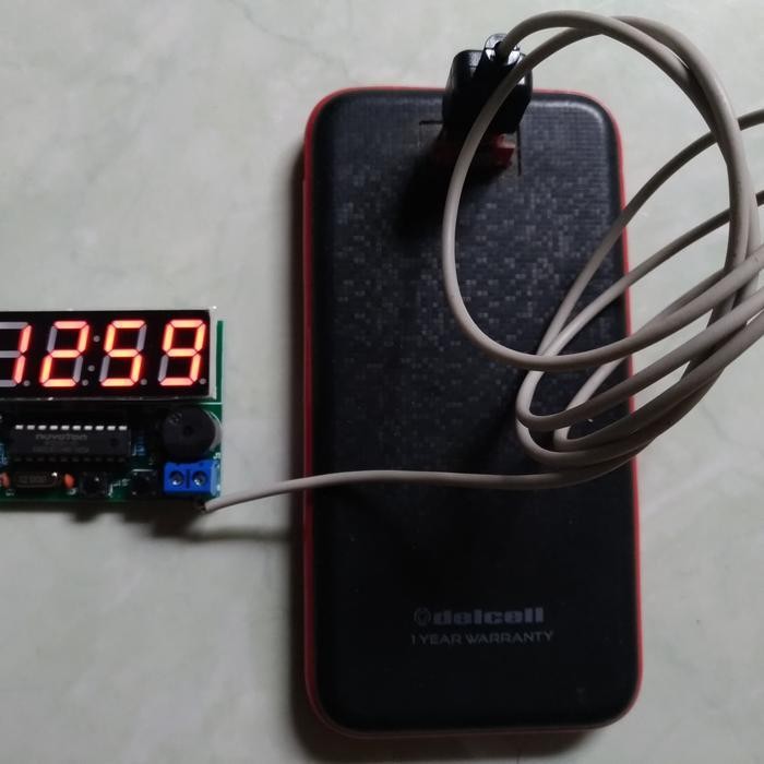 Zjs Jam Digital Modul Kit Clock Paket Lengkap Jam Angka Digital