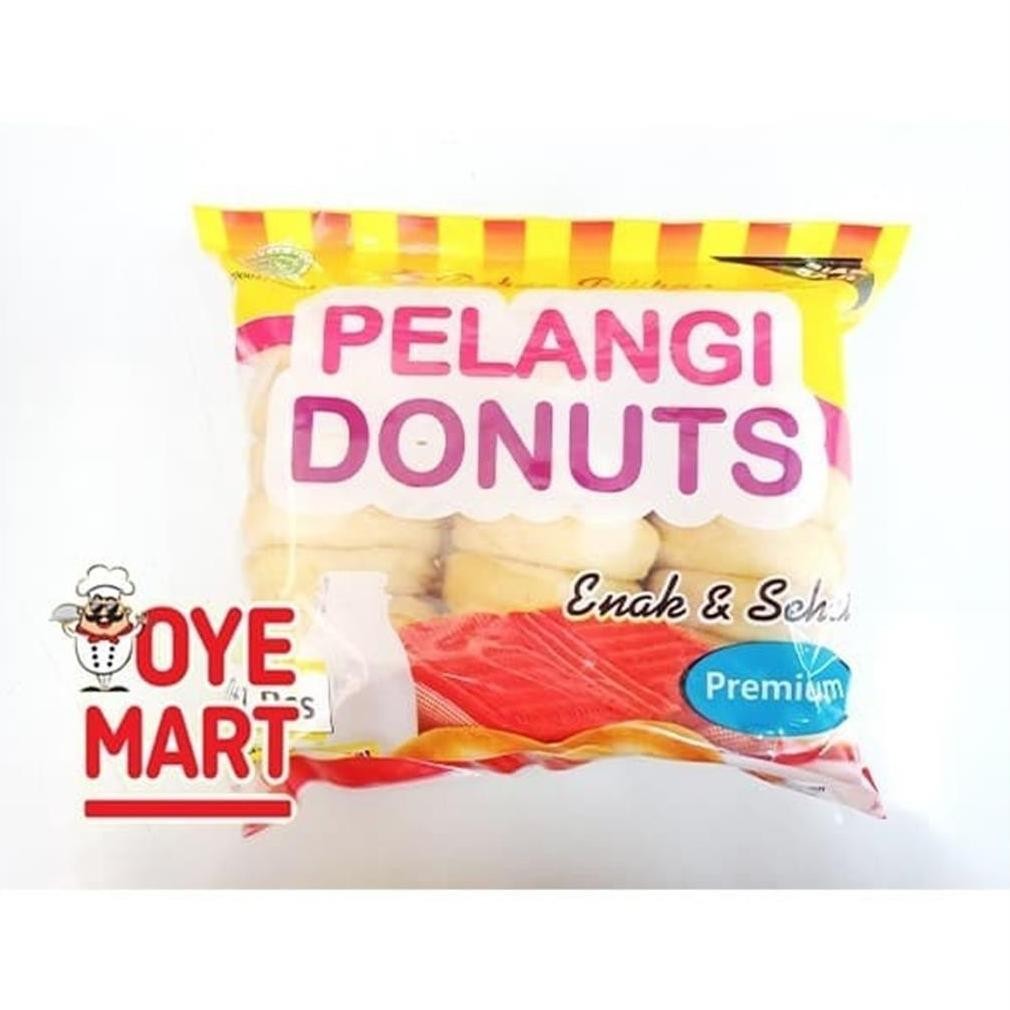 

DONUTS PELANGI MINI ISI 21 / DONAT FROZEN FOOD Nugi