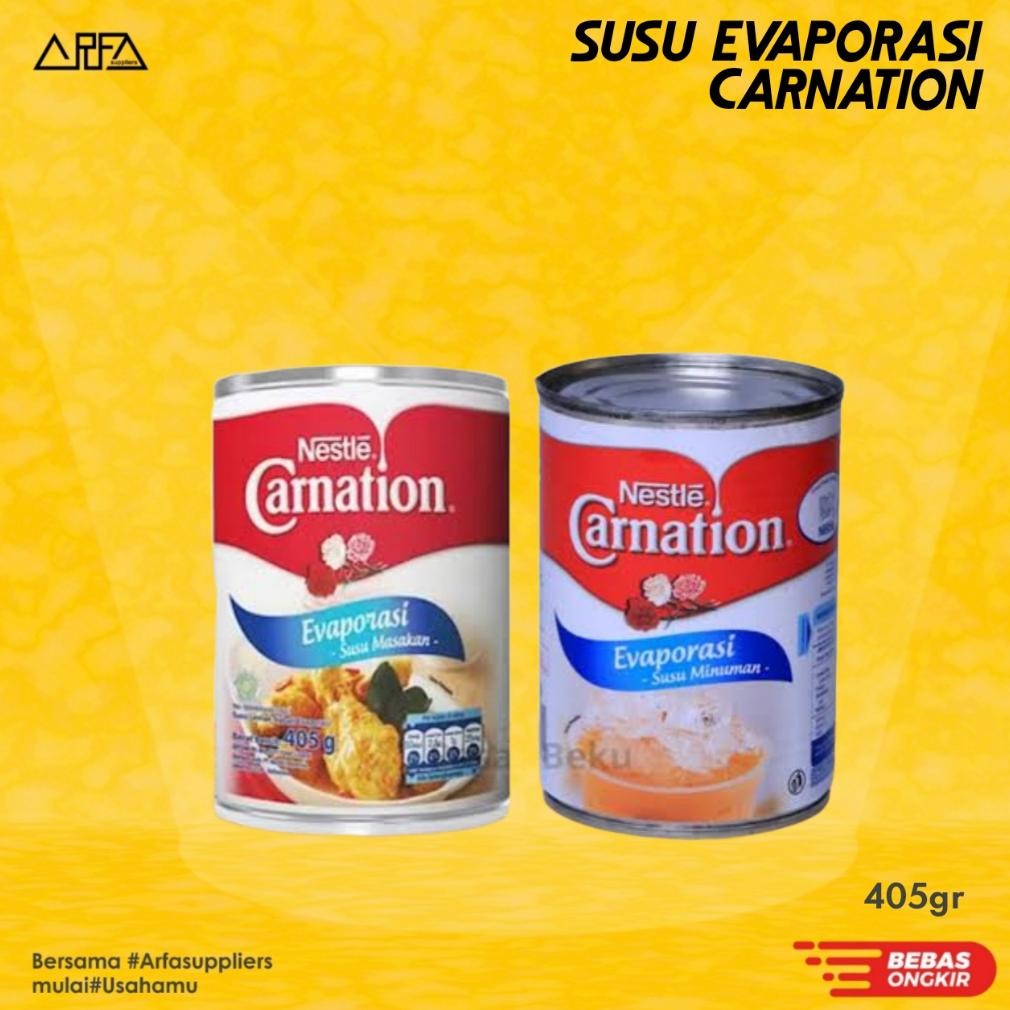

Carnation Susu Evaporasi 405gr Nugi