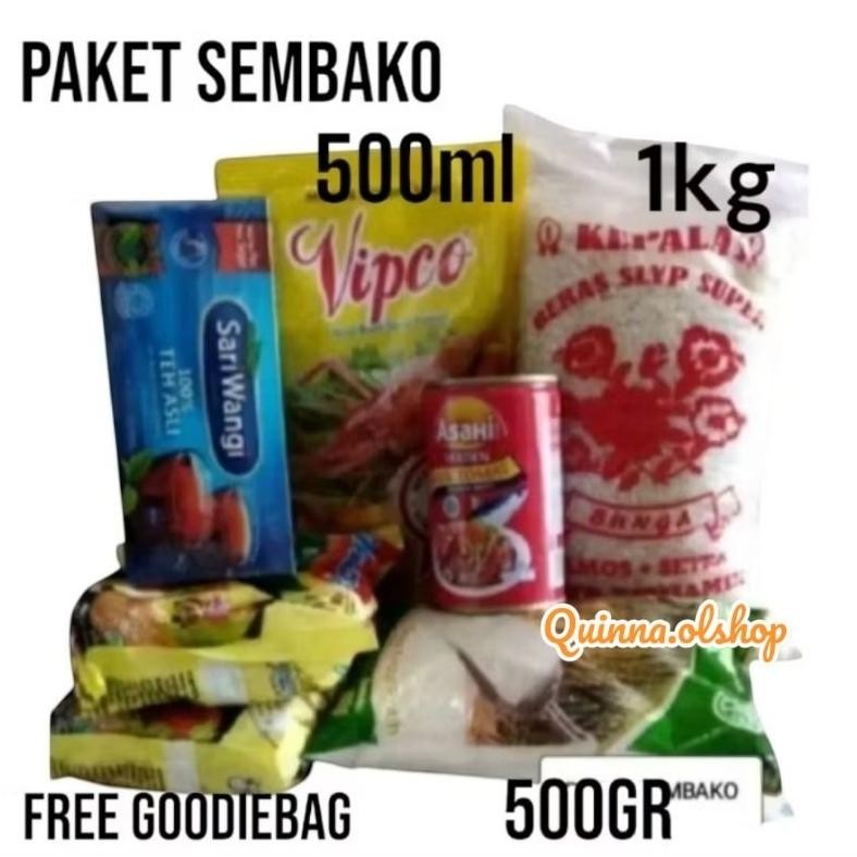 

Ready..Paket Sembako hemat... Nugi
