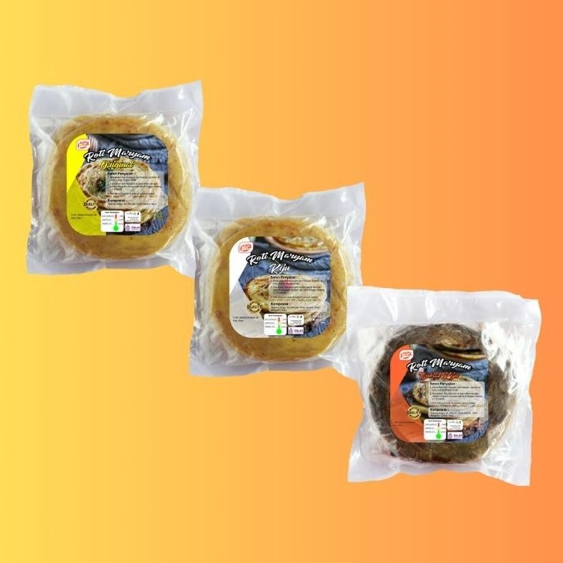 

[PAKET 3 MIX] ROTI MARYAM ORIGINAL, KEJU & COKJU Nugi
