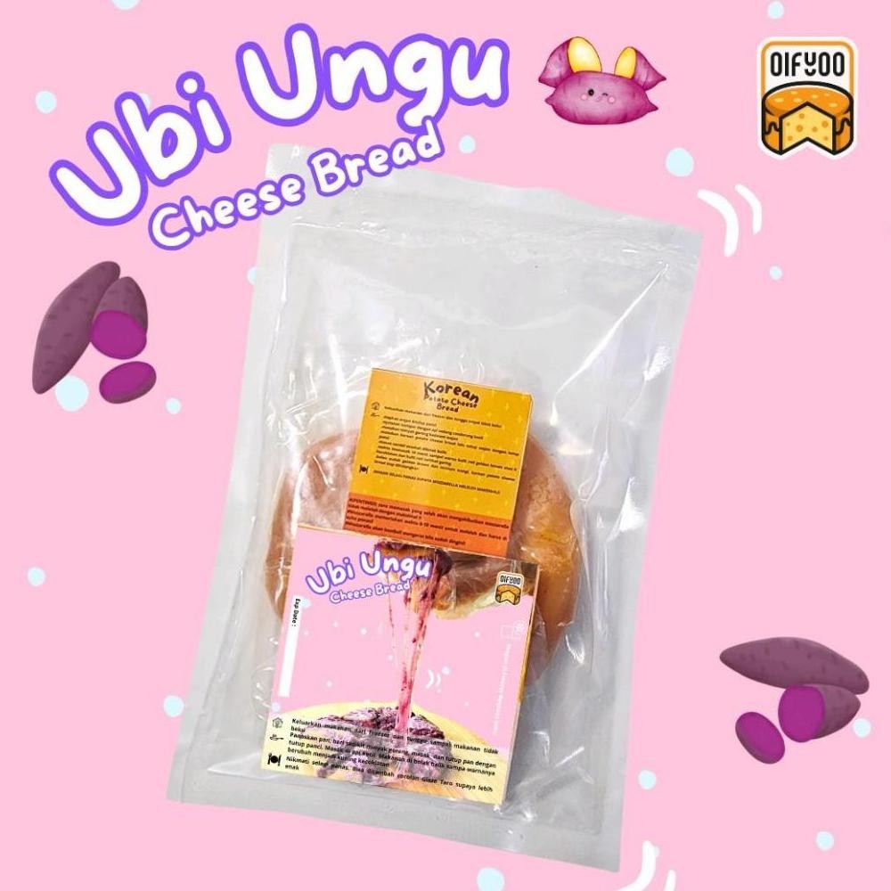 

UBI UNGU CHEESE BREAD BY OIFYOO Nugi