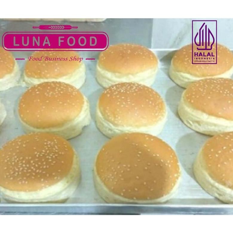 

ROTI BURGER 12CM PREMIUM ISI 10PCS Nugi