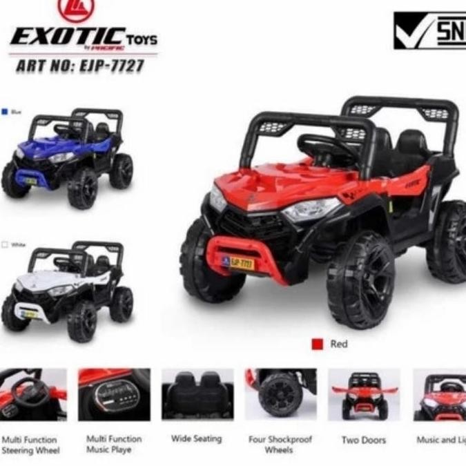 Mobil Aki Exotic EJP7727 /Mobil Mainan Anak / Mobil Accu Remot Control