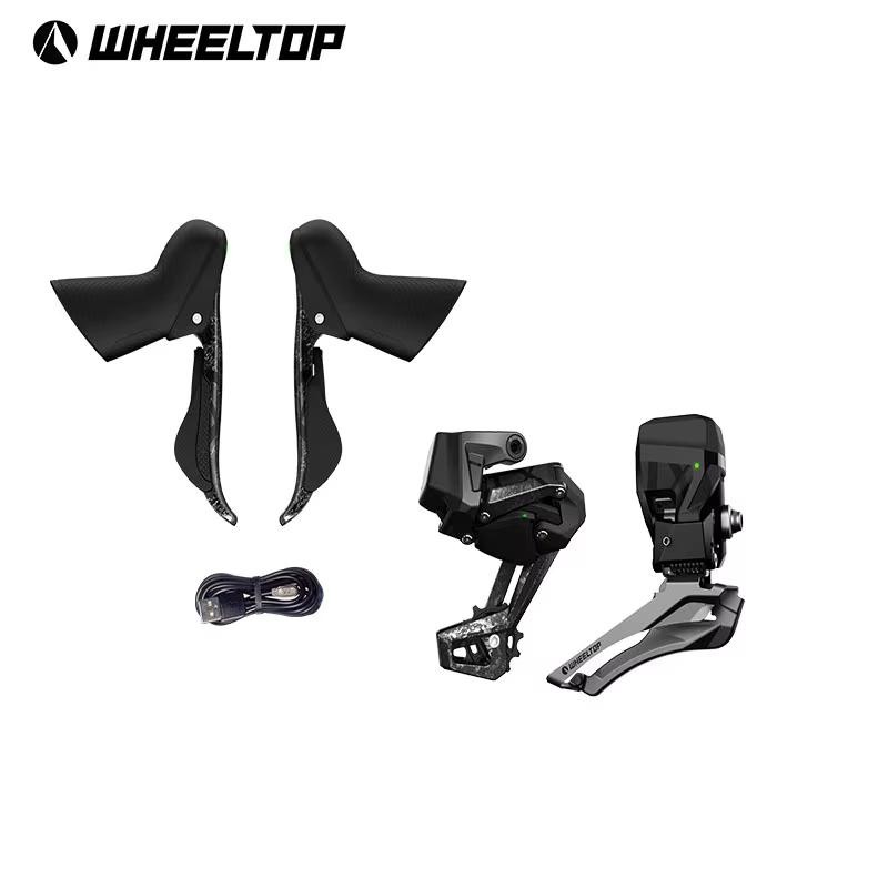 WHEELTOP EDS TX Road Bike Wireless Electronic Shifter Groupset 7-14 Speed Front Rear Derailleur Carb