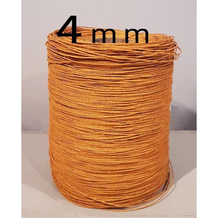 

Rs Tali Kertas 4Mm Coklat Samson Kraft Untuk Industri Paperbag Pengrajin Harga 45 Ribu Per 100 Meter