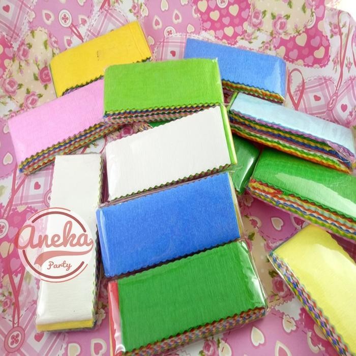 

Isi 12 Kertas Krep Potong / Kertas Tissue / Kertas Krep Potong / Kertas Dekorasi Pesta / Kertas Hias