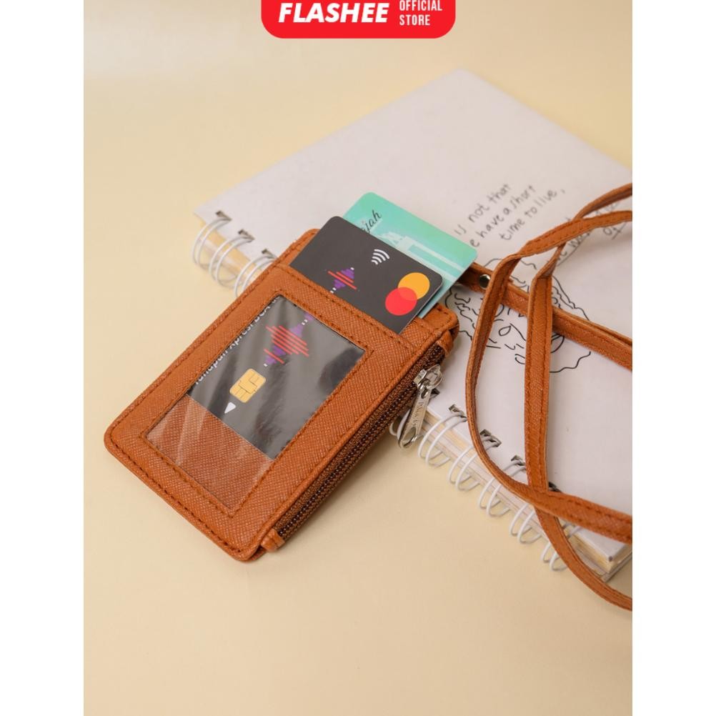 

Trendy Flashee ID Card Holder Resleting Name Tag Seleting Taylor Lanyard Risleting Kulit Sintetis !