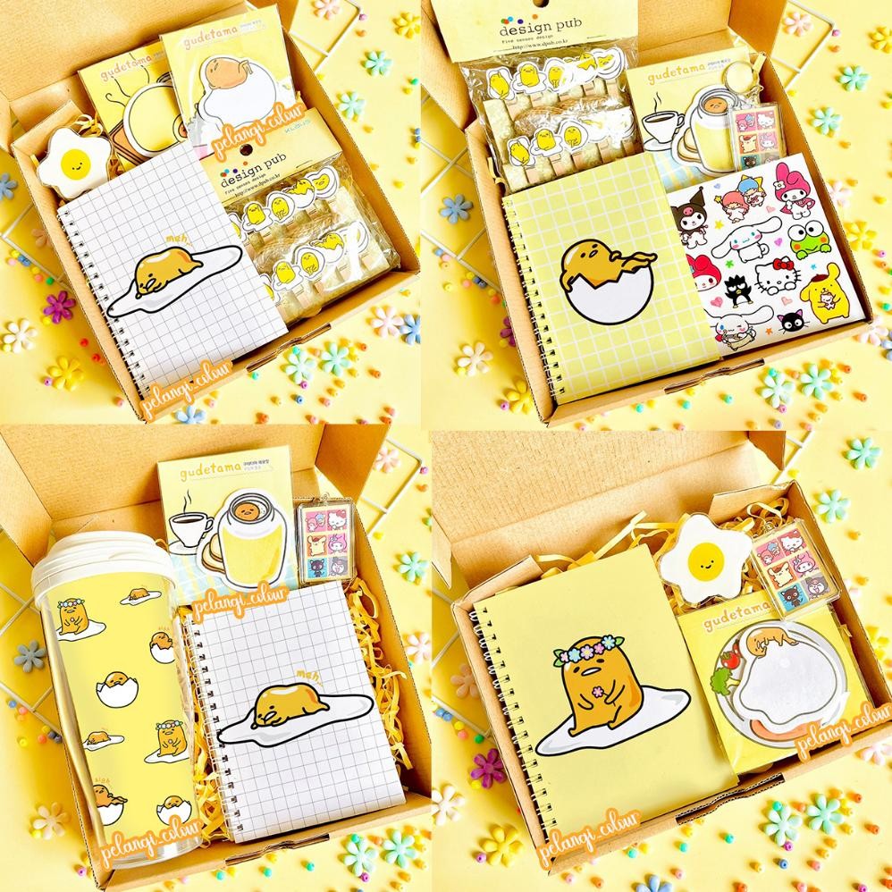 

Hampers Gudetama / Gift Box Gudetama / Paket Kado Gudetama Nugi
