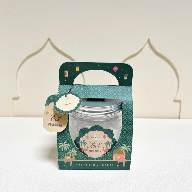 

10 Set Box Jinjing Luna Toples 400 600 800ml Box Kotak Kue Idul Fitri Lebaran Nugi