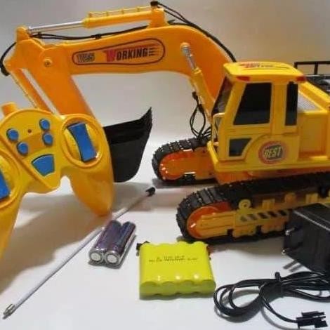 Mainan Remote Control Mobil Excavator Beko Digger