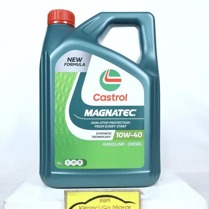 OLI CASTROL MAGNATEC 10W-40 4L GALON - OLI CASTROL MAGNATEC 10W40 4L