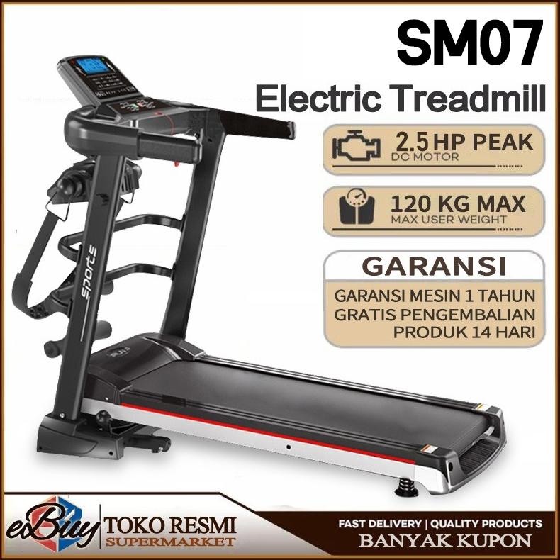 e-Buy Supermarket Treadmill Elektrik Treadmill Listrik  2.0 HP M5 Peralatan Olahraga Treadmill Olahr