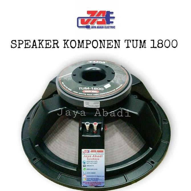 TERMURAH - Speaker Komponen TUM 1800 / Speaker TUM 1800