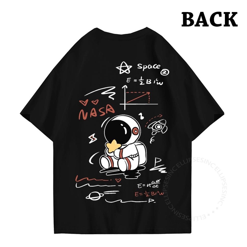 Terbaik ELLIPSESINC Kaos Oversize Pria & Wanita NASA SPACE