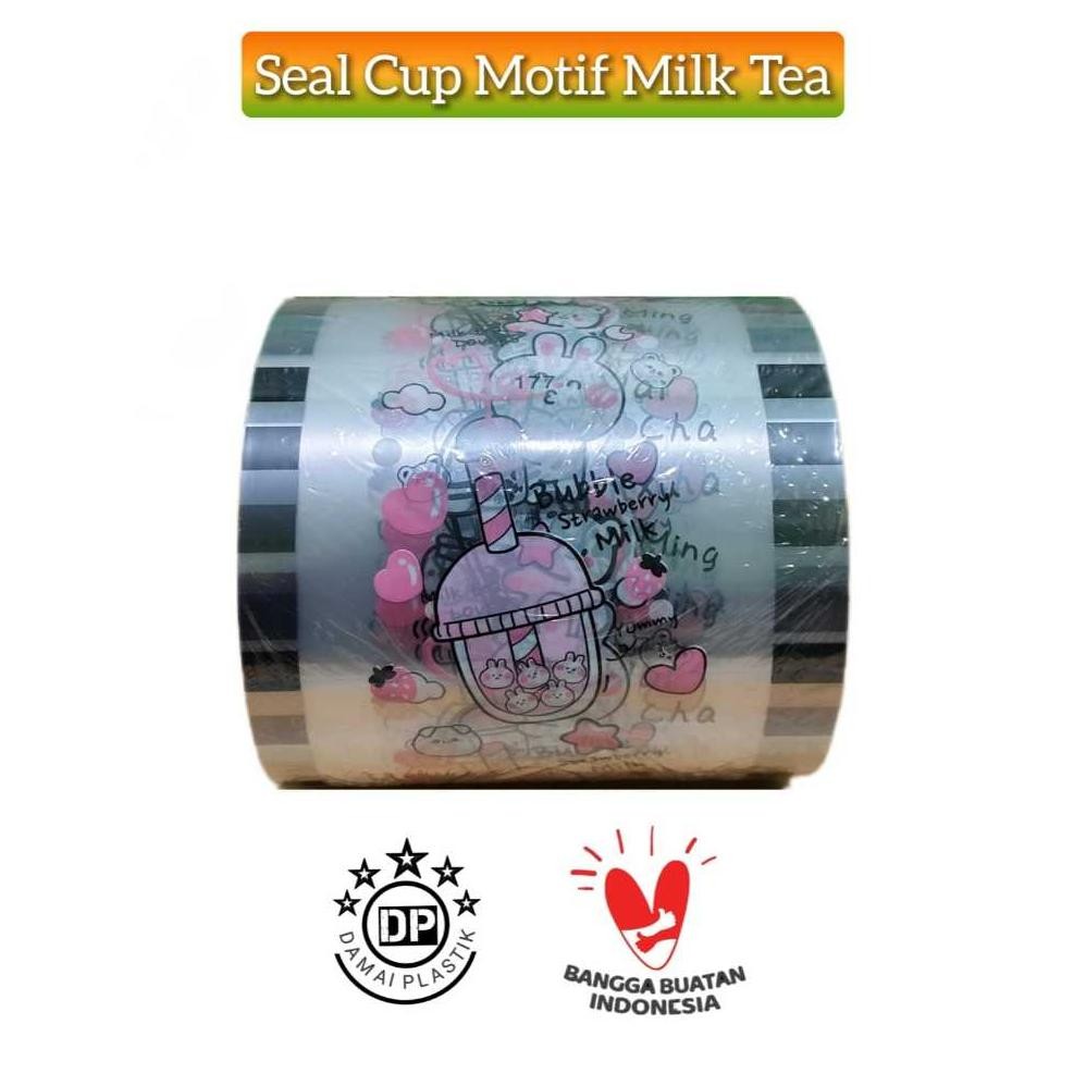 Bisa Cod Plastik Lid Cup Sealer Cup Seal Cup 1000 Cup Motif Milk Teh Milk Tea 1200 2000 ||