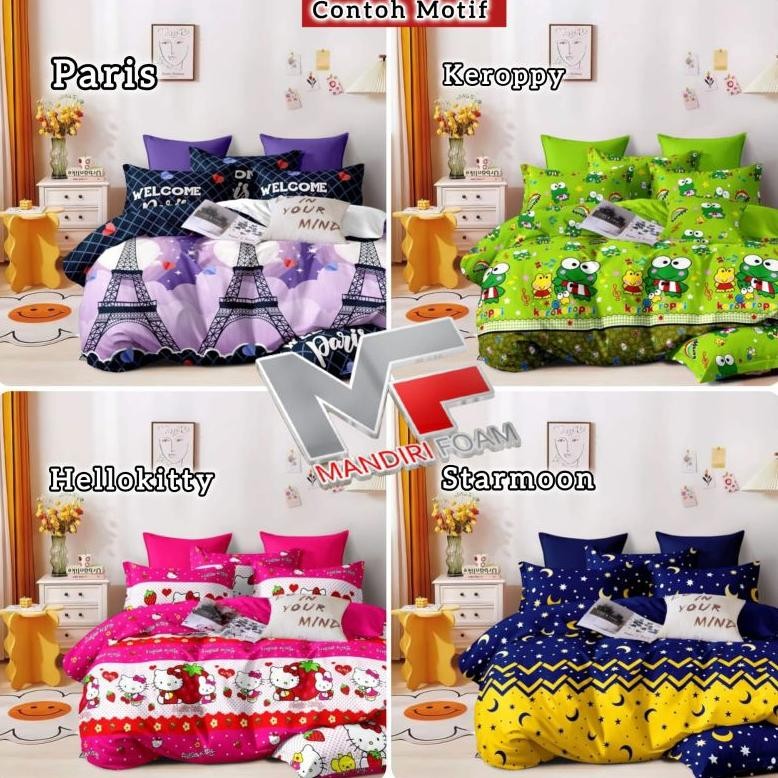 Baru - Sarung Kasur Lipat 4 Resleting Inoac  Tebal 5cm 10cm 15cm 20cm Sarung Kasur Lipat Inoac Sarun