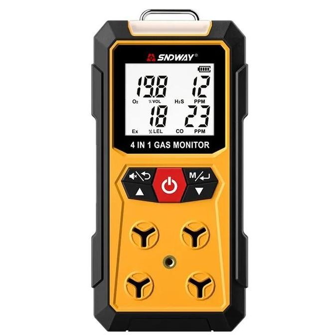SNDWAY SW-7500A 4 in 1 gas detector toxic carbon monoxide combustible