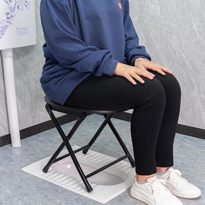 Kursi Toilet Duduk WC Duduk Portable Orang Tua sakit disabilitas kuat