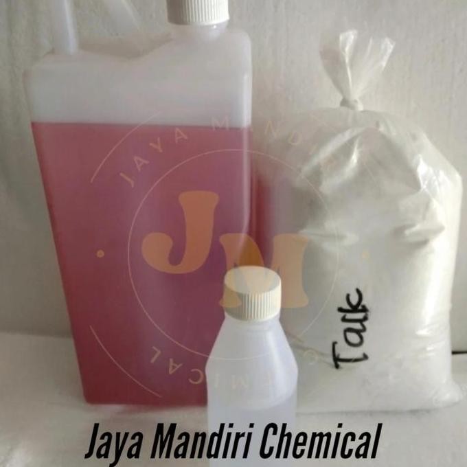 Paket Resin merah + Talk + katalis untuk sambungan tambal nat lantai marmer