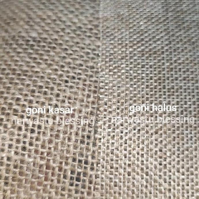 

1 roll Kain goni halus / Kain goni kasar / burlap / jute LM