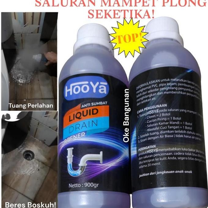 Hooya Anti Sumbat / anti mampet / drain opener anti wc mampet