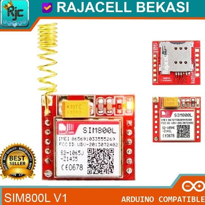 SIM800L GSM GPRS Module for Arduino ( GSM GPRS Serial Modem Shield )