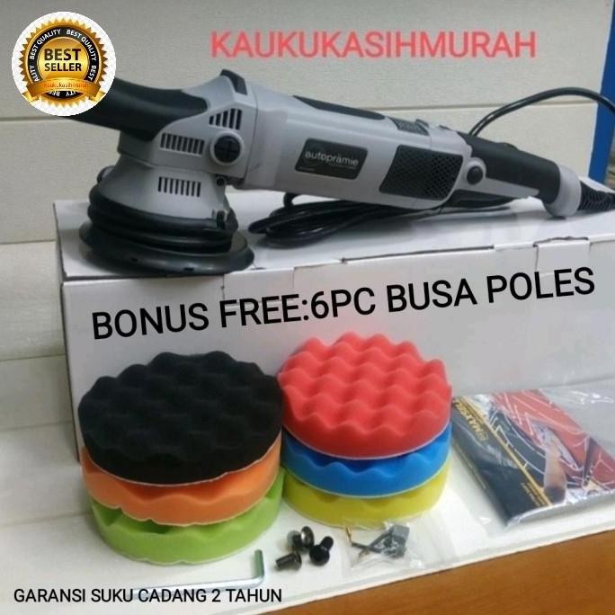 MESIN POLES MOBIL DUAL ACTION 5"ORBIT 15 MM AUTOPRAMIE POLISHER