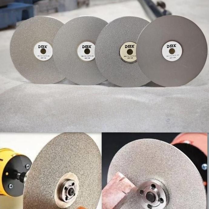dmx diamond disc Lapping wheel 6 inc / mata amplas intan 150mm